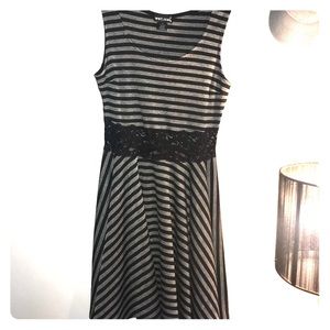 Wetseal Black & Gray dress